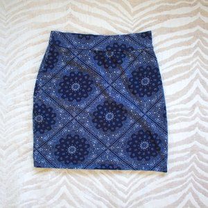 Bundle ✨2/$15 Charlotte Russe | Paisley Stretchy Mini Skirt